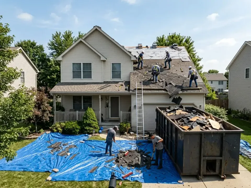 roof-replacement-debris-remova-004 — frequently asked questions, Cheapest Dumpster Rentals in Vineyards, FL